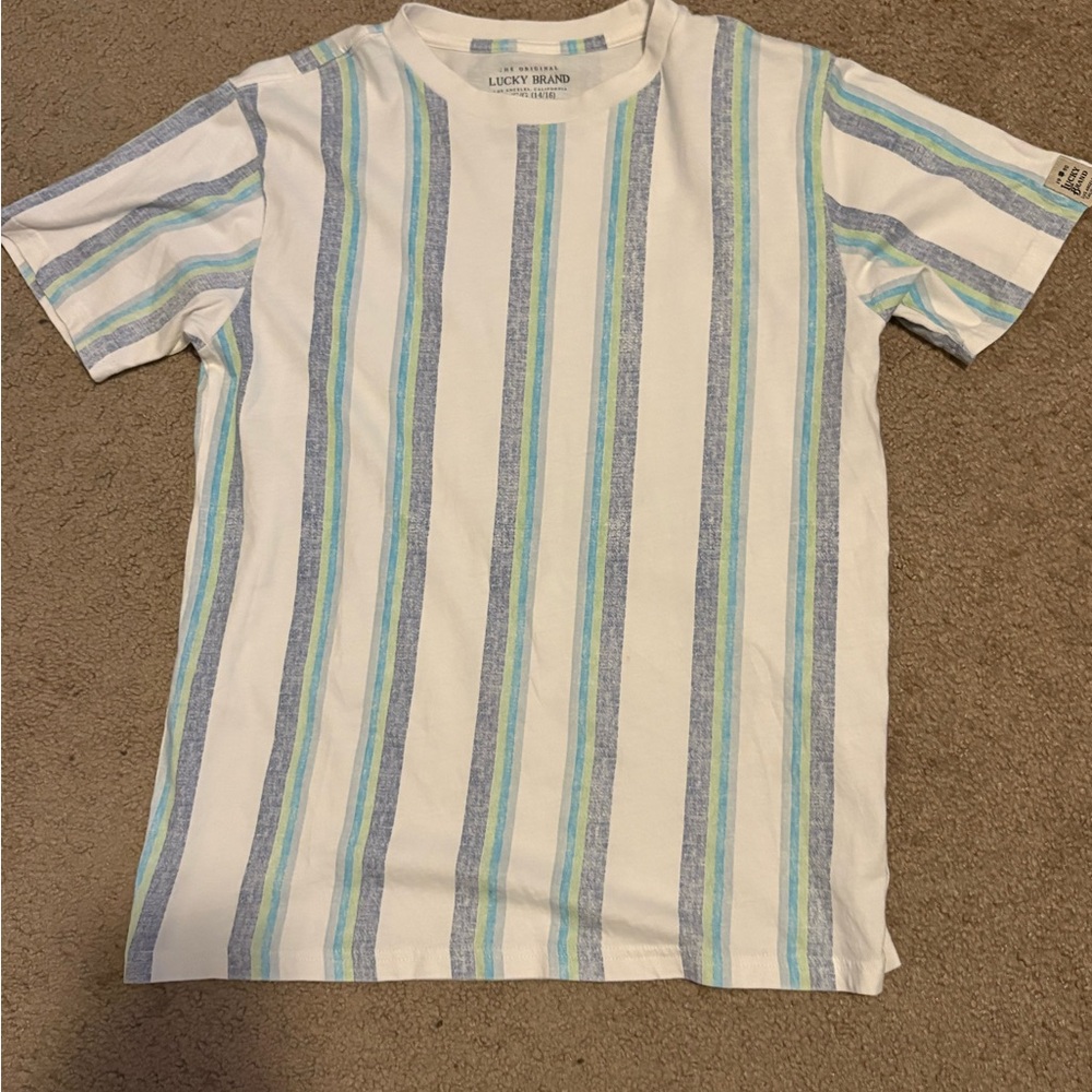 Lucky Brand Kids Multicolor Striped Tee